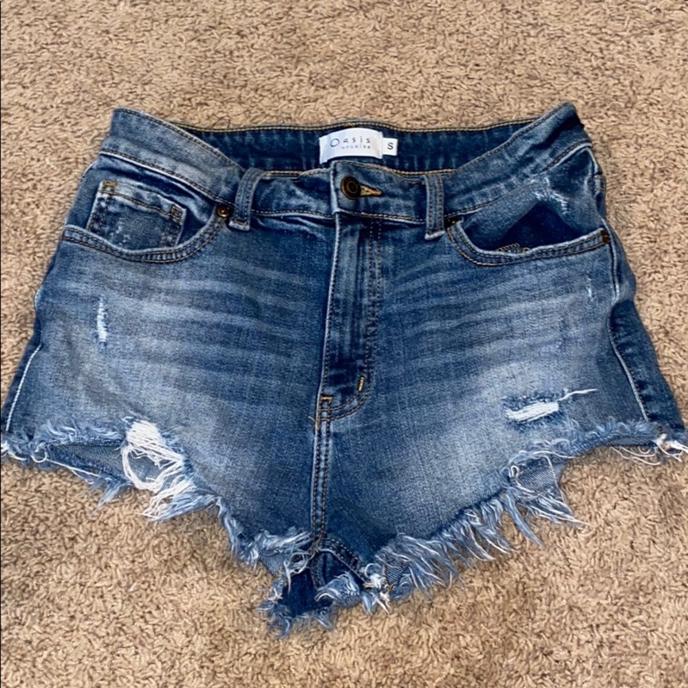 jean shorts